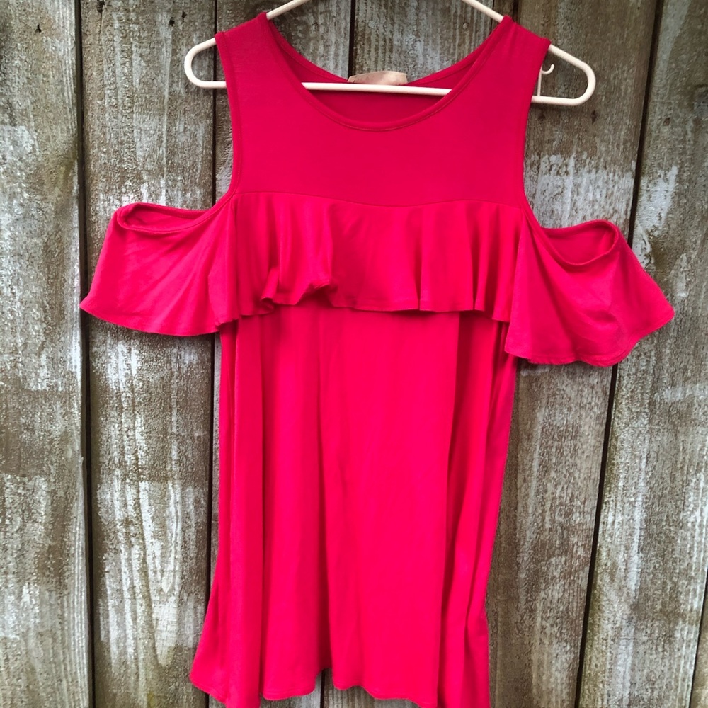 Hot pink top